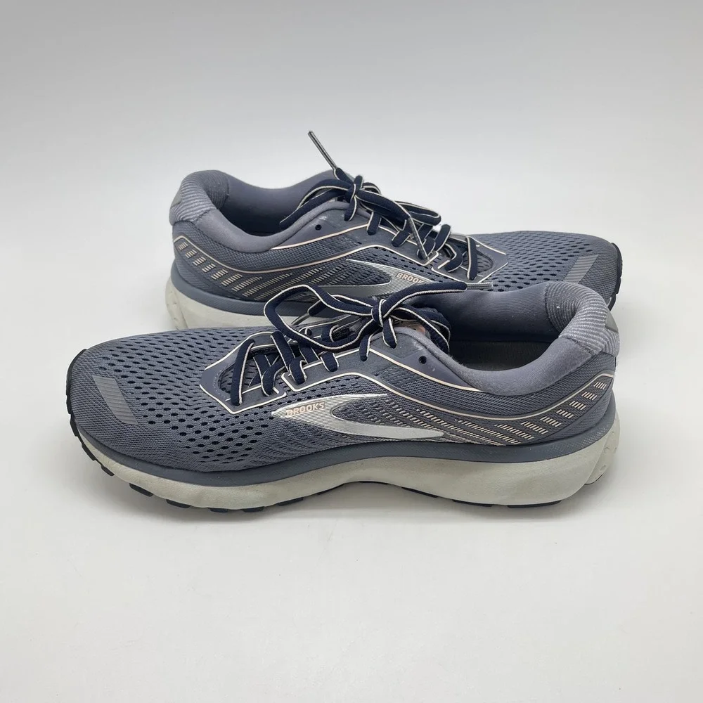 Brooks Sneakers Womens 9 B Ghost 12 1203051B086‎ Gray Running Athletic Shoes - Picture 7 of 13